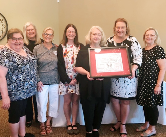 Habitat Scholars Program receives $1600 donation from Bloomington Tri-Kappa in honor of Shelley Singell