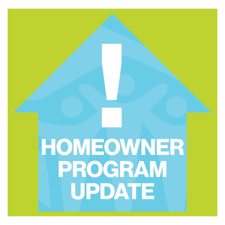 Habitat for Humanity Application Window/Meeting Update