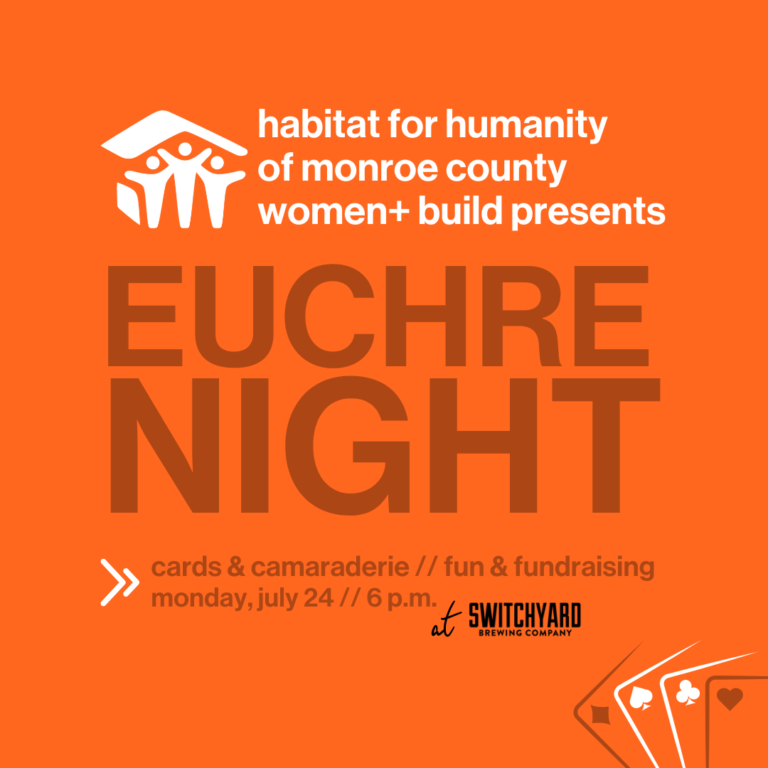 Women+ Build to Host Euchre Fundraiser Night at Switchyard Brewing on July 24