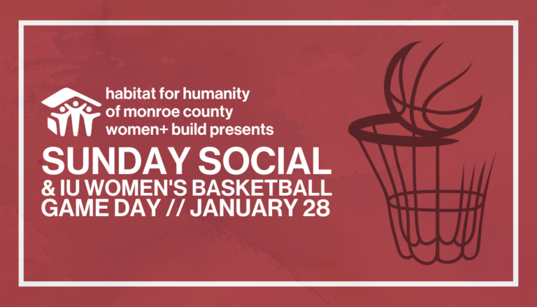 Women+ Build Presents Sunday Social and IU Women’s Basketball Game Day