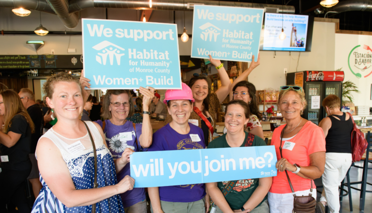 Join us for the 2025 Women+ Build Kickoff Celebration
