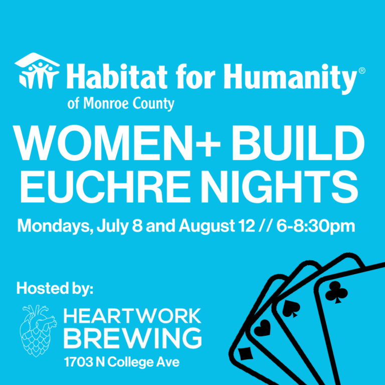 Women+ Build to Host Euchre Fundraiser Nights at Heartwork Brewing
