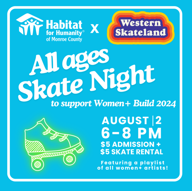 Western Skateland Hosts All Ages Skate Night to Benefit Women+ Build