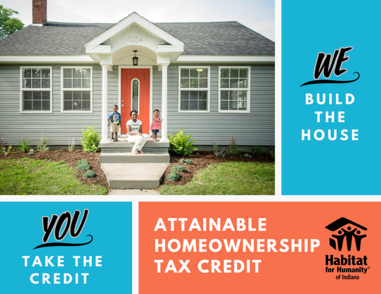 Take Advantage of the Attainable Homeownership Tax Credit!