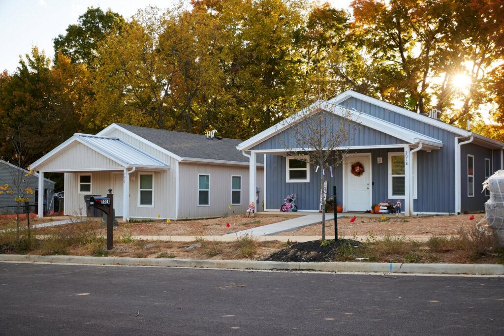 Home in Monroe County Habitat neighborhood